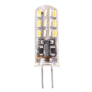 Trendy! G4 LED Spot light Bulb Lamp 1.5W 24 SMD 3014 Warm White 12V DC