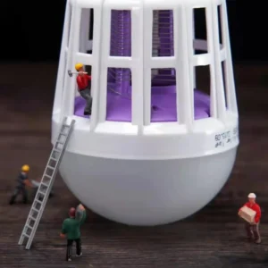 LED Electric Shock Mosquito Light Household Bedroom Nursery Physical Mosquito Away Mosquitoes Electronic Flykilling Lamps