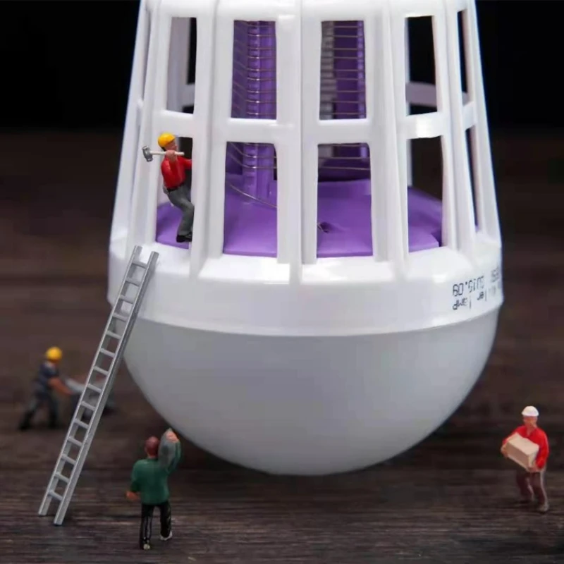 LED Electric Shock Mosquito Light Household Bedroom Nursery Physical Mosquito Away Mosquitoes Electronic Flykilling Lamps